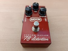 MXR (Jim Dunlop) ’78 Custom Badass Distortion - Effect Pedal for Electric Guitar