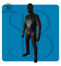 Quilted Leather Bondage Suit