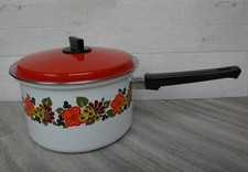 Vintage Retro 70's Enamel
