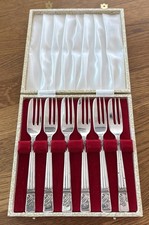 Epns cake pastry forks 6 - epns,