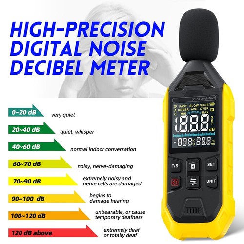 Fdm01 noise meter digital - meter,