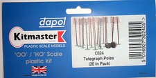 New Dapol Telegraph Poles C024