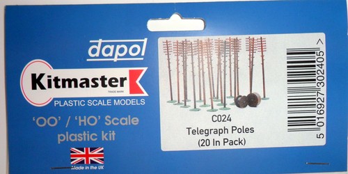 New dapol telegraph poles - new,