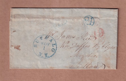 Buffalo 1852 ltr to - ny,