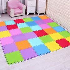 Eva Soft Foam Interlocking Tiles Baby Play Mats Gym Yoga Exercise Kids Playmats