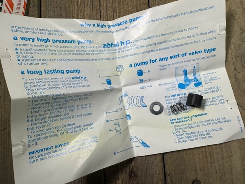 Zefal pump frame - pump, hp