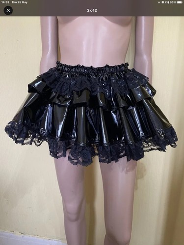 Pvc mini rara - skirt, tv