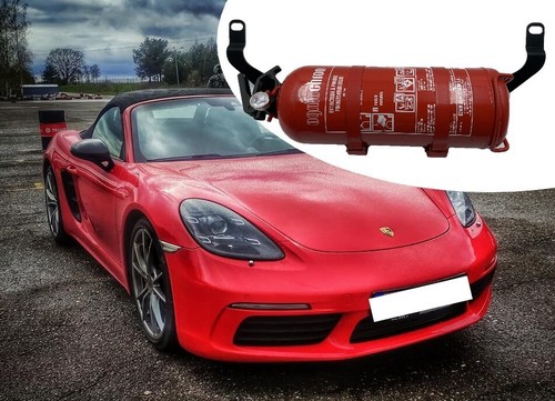 Fire extinguisher mount - extinguisher,