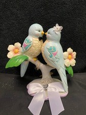 Blue Bird Garden Wedding Cake