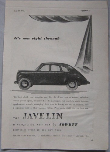 1946 jowett javelin - 1946,
