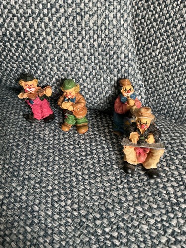 Vintage resin clown band - resin,