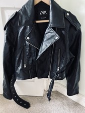 Zara Black Biker Jacket Molly
