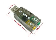 USB Audio Adapter External