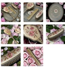 Antique Hand Embroidered Petit
