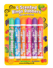6 Scented  Bingo Dabbers Felt