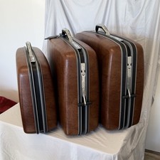 Samsonite vintage brown hard - samsonite,
