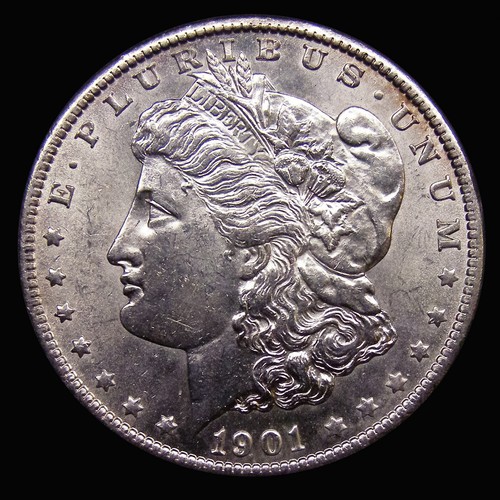 Usa morgan dollar 1901o - usa,