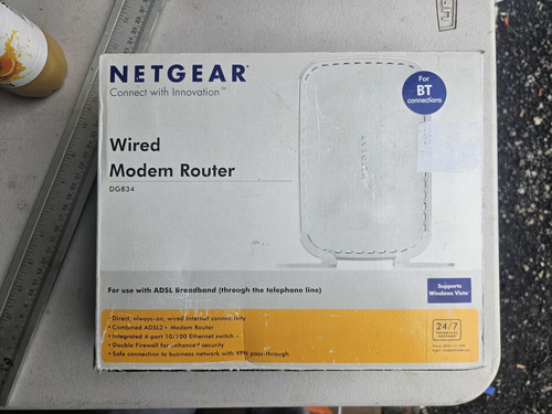 Netgear dg834 wired - dg834, adsl2+