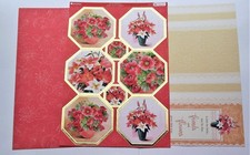 Kanban Ruby Blooms Floral Toppers, Inserts & Card Kit Postage Discounts