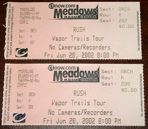 Rush vapor trails - rush,
