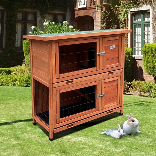 Rabbit guinea pig hutch - guinea,