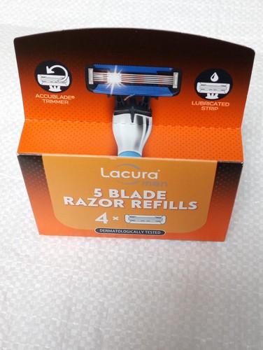 Lacura men razor refills - men,