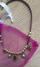 New ONE BUTTON Necklace