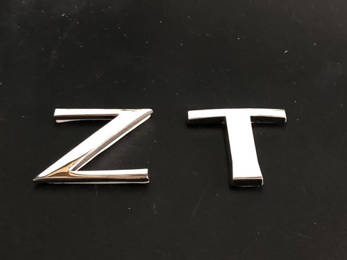 Rear letter badge chrome - mg,