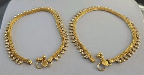 Stunning indian gold look - gold, mesh