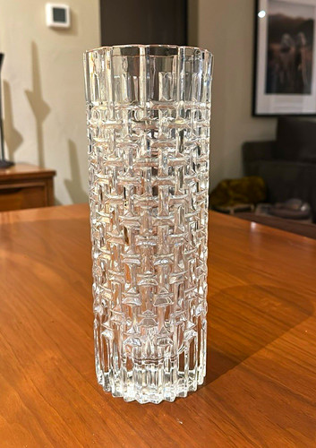 Mcm basket weave - weave, vase