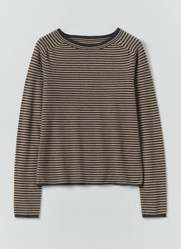 Toast stripe wool - stripe, cashmere