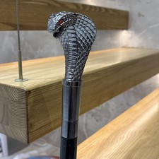 Walking Stick Snake Silver
