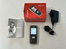 Nokia 1650 Black (VF) In Original Box With Genuine Charger TESTED WORKING