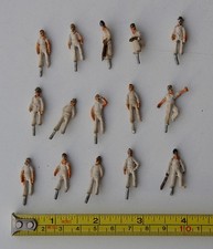 Set of 15 Cast Metal Cricket
