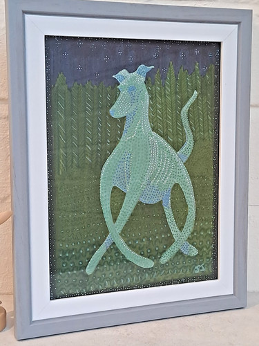 Original acrylic - a,