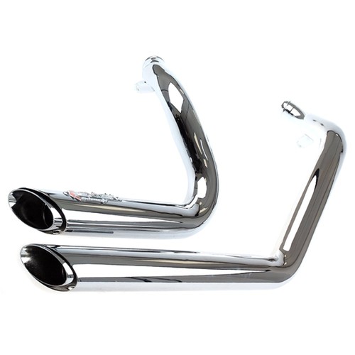 Lextek chrome exhaust - chrome,