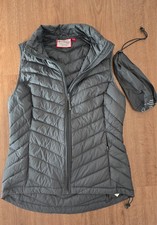 Mountain warehouse body warmer olive green size 12 duck down filling