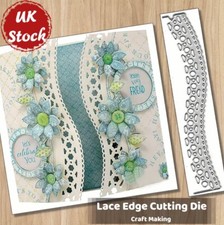 Lace Edge Border Cutting Die Card Making Embossed Stencil Craft DIY Scrapbooking