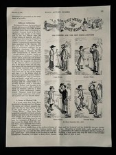 1940 Original Print WW2 LAND GIRLS - THE FARMER AND THE NEW FARM LABOURER