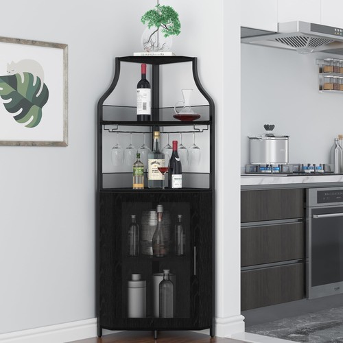 Corner wine rack drinks - rack,