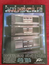 Peavey Power Amplifiers 1993