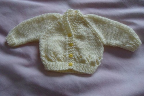 Hand knitted dolls clothes - knitted,