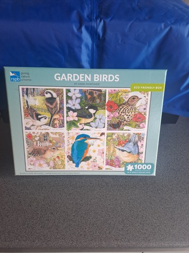 Garden birds 1000 piece jigsaw - birds,