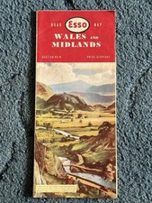 Esso Road Map Wales And