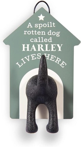 Personalised dog lead hook - personalised,