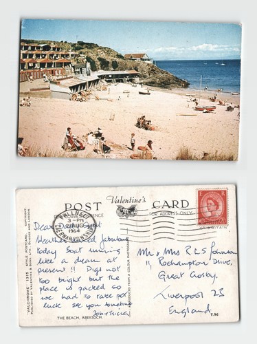 Postcard the beach - the,