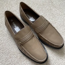 THE SHOE TAILOR LEATHER SHOES SIZE 10 LIGHT BROWN