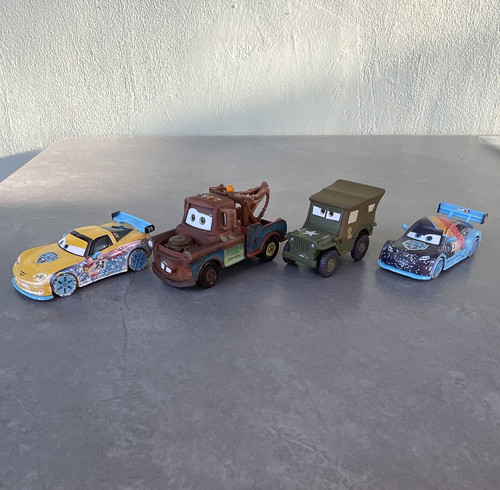 Disney pixar cars 4pc diecast - disney,