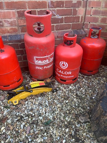 Gas bottles for - camping, stove