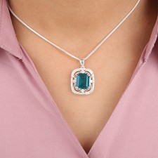 Blue Apatite Gemstone 925